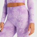 MP Women's Shape Seamless Leggings - Purple - XL
