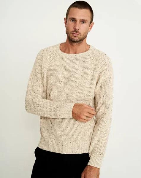 Mr Simple Chunky Knit - Oatmeal - S