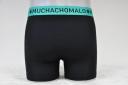 Muchachomalo Boxershort Basic | Size: XXL | Color: Black/Green