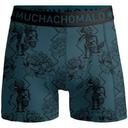 Muchachomalo Boxershort Romans | Size: XL | Color: Black/Aqua