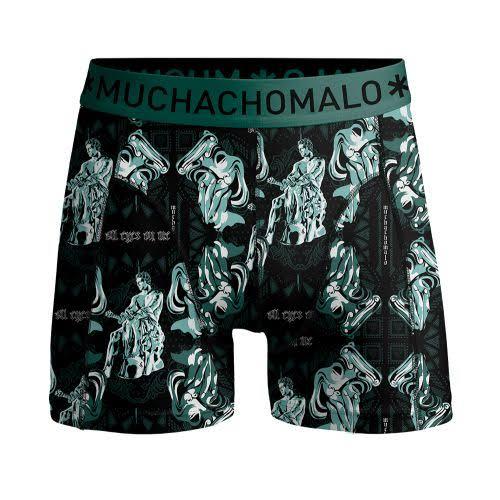 Muchachomalo Boxershort Romans | Size: XL | Color: Black/Aqua