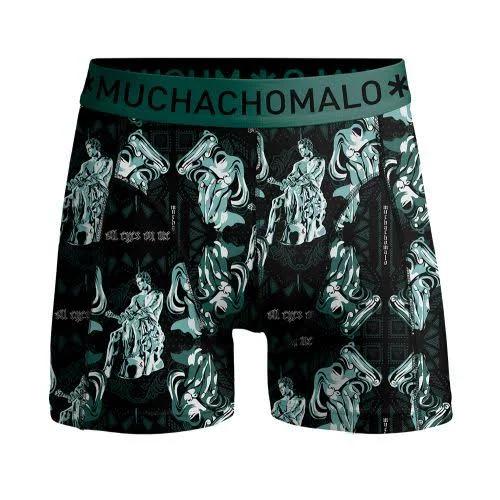Muchachomalo Boxershort Romans | Size: XXL | Color: Black/Aqua