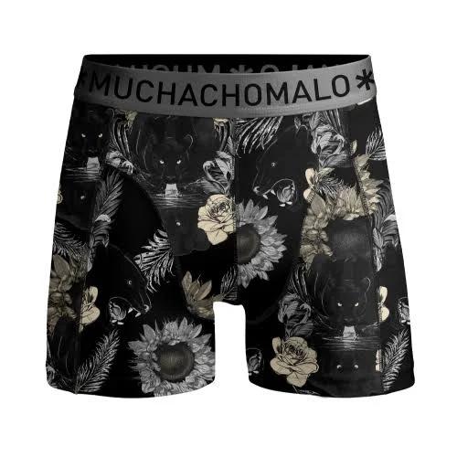 Muchachomalo Boys Boxershort Panther | Size: 134/140 | Color: Black/Print