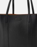 Mulberry Bayswater Leather Tote Black/ Oak