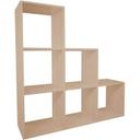 Multistore 1072 x 1072 x 390mm Beach 1-2-3 Step Cube Unit