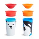 Munchkin Miracle 360 Sippy Cup Wild Love Orca Polar 266ml 2pk