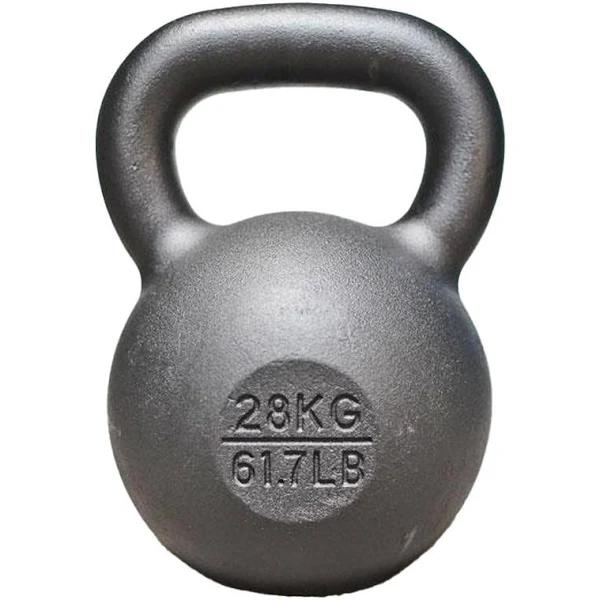 Muscle Motion Powder Coated Kettlebell, 28kg