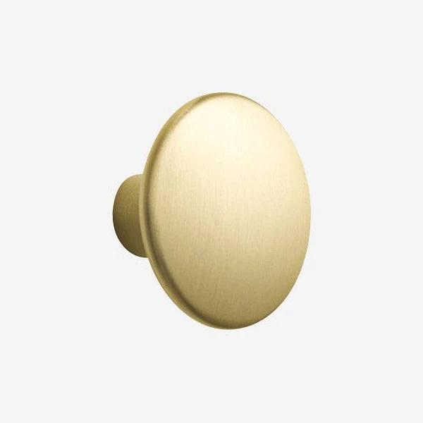 Muuto | Dot Hook Metal Brass Large | Hooks | Simple Form