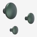 Muuto | Dot Hook Metal Dark Green Large | Hooks | Simple Form