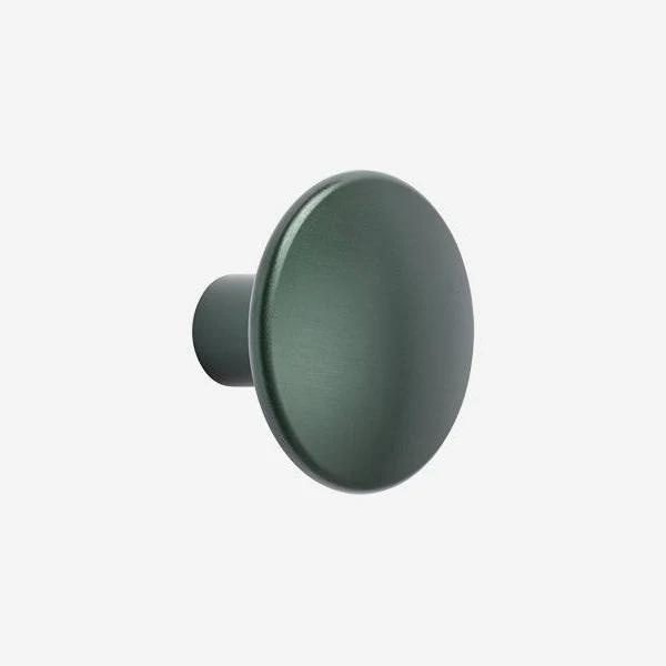 Muuto | Dot Hook Metal Dark Green Large | Hooks | Simple Form