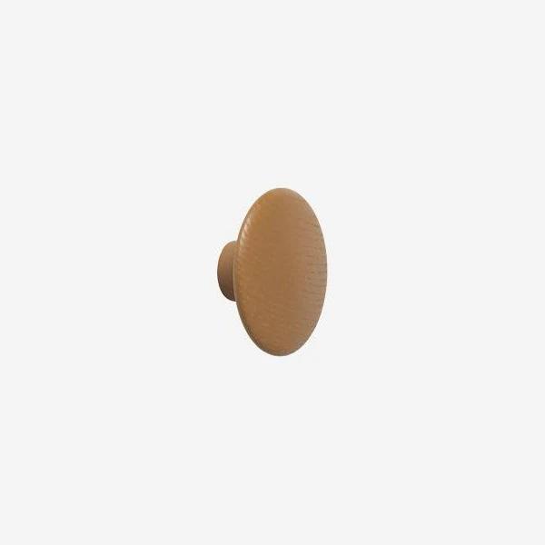 Muuto | Dot Hook Wood Clay Brown Extra Small | Hooks | Simple Form