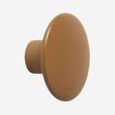 Muuto | Dot Hook Wood Clay Brown Large | Hooks | Simple Form