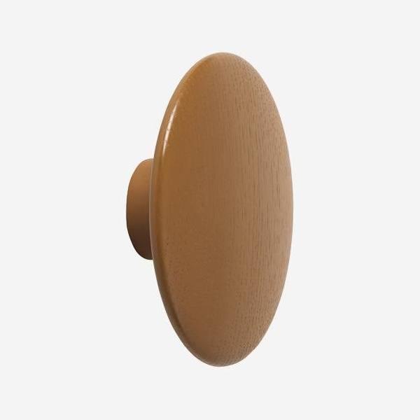 Muuto | Dot Hook Wood Clay Brown Large | Hooks | Simple Form