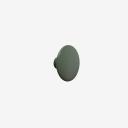 Muuto | Dot Hook Wood Dusty Green Medium | Hooks | Simple Form