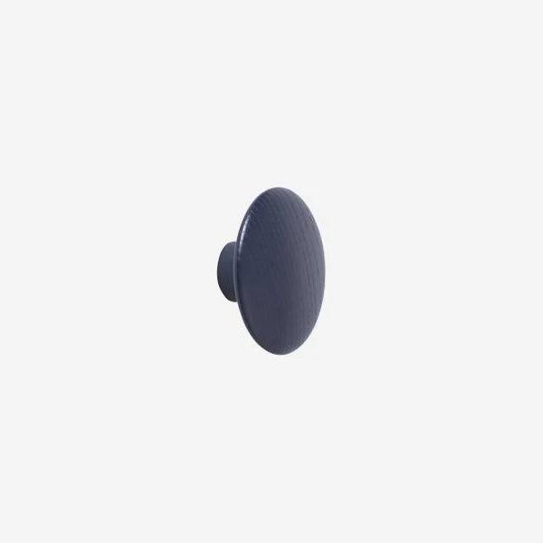 Muuto | Dot Hook Wood Midnight Blue Extra Small | Hooks | Simple Form