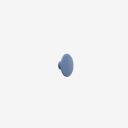 Muuto | Dot Hook Wood Pale Blue Extra Small | Hooks | Simple Form