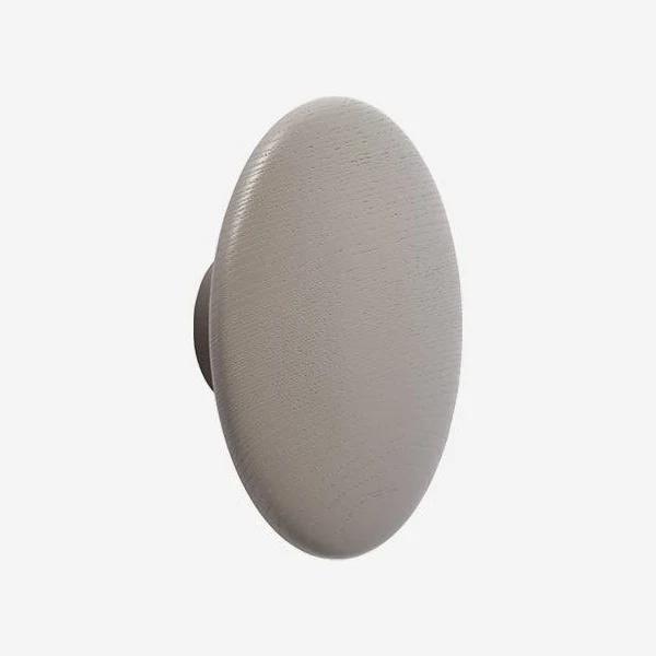 Muuto | Dot Hook Wood Taupe Large | Hooks | Simple Form