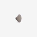 Muuto | Dot Hook Wood Taupe Small | Hooks | Simple Form