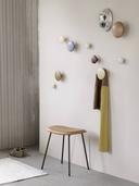 Muuto Dots Wood Coat Hook, Clay Brown