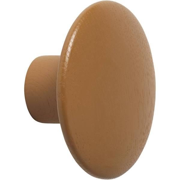 Muuto Dots Wood Coat Hook, Clay Brown
