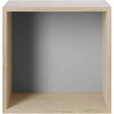 Muuto - Mini Stacked 2.0 Modul L - grey/24,9x49,8cm