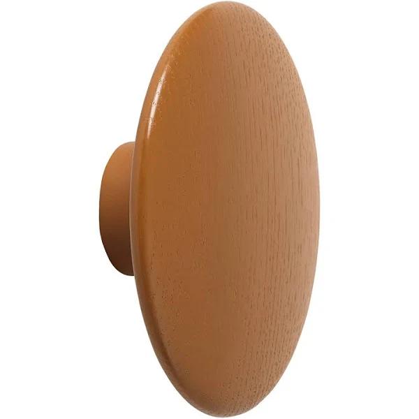 Muuto - Wall Hook The Dots Single Large, Clay Brown
