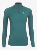 My LeMieux Base Layer - Peacock/Grey - XS