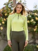 My LeMieux Base Layer - Peacock/Grey - XS