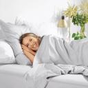 MyHouse Riley Bamboo Cotton Sheet Set Super King almond