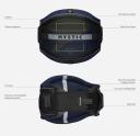 Mystic Majestic x 2020 Waist Harness Only, XXLarge / Black/White