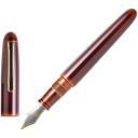 Nakaya Writer Fountain Pen Toki-Tamenuri, Portable, Ebonite, Bicolor Nib (Nib: Music)