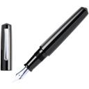 Nakaya Writer Fountain Pen Toki-Tamenuri, Portable, Ebonite, Bicolor Nib (Nib: Music)