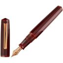 Nakaya Writer Fountain Pen Toki-Tamenuri, Portable, Ebonite, Bicolor Nib (Nib: Music)