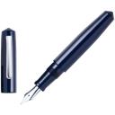 Nakaya Writer Fountain Pen Toki-Tamenuri, Portable, Ebonite, Bicolor Nib (Nib: Music)