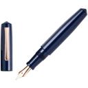 Nakaya Writer Fountain Pen Toki-Tamenuri, Portable, Ebonite, Bicolor Nib (Nib: Music)