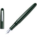 Nakaya Writer Fountain Pen Toki-Tamenuri, Portable, Ebonite, Bicolor Nib (Nib: Music)