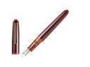 Nakaya Writer Fountain Pen Toki-Tamenuri, Portable, Ebonite, Gold Plated (Nib: F)