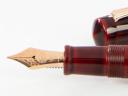 Nakaya Writer Piccolo Fountain Pen, Aka-Tamenuri, Rose Gold Plated (Nib: BB)