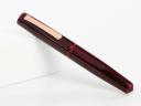 Nakaya Writer Piccolo Fountain Pen, Aka-Tamenuri, Rose Gold Plated (Nib: BB)