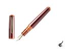 Nakaya Writer Piccolo Toki-Tamenuri Fountain Pen, Urushi Lacquer (Nib: B)