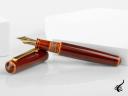 Nakaya Writer Piccolo Toki-Tamenuri Fountain Pen, Urushi Lacquer (Nib: B)