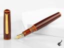 Nakaya Writer Piccolo Toki-Tamenuri Fountain Pen, Urushi Lacquer (Nib: B)