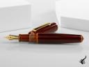 Nakaya Writer Piccolo Toki-Tamenuri Fountain Pen, Urushi Lacquer (Nib: B)