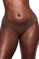 Naked Shine Dipped Thong | Cocoa