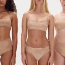 Naked Shine Dipped Thong | Cocoa