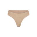 Naked Shine Thong | Clay