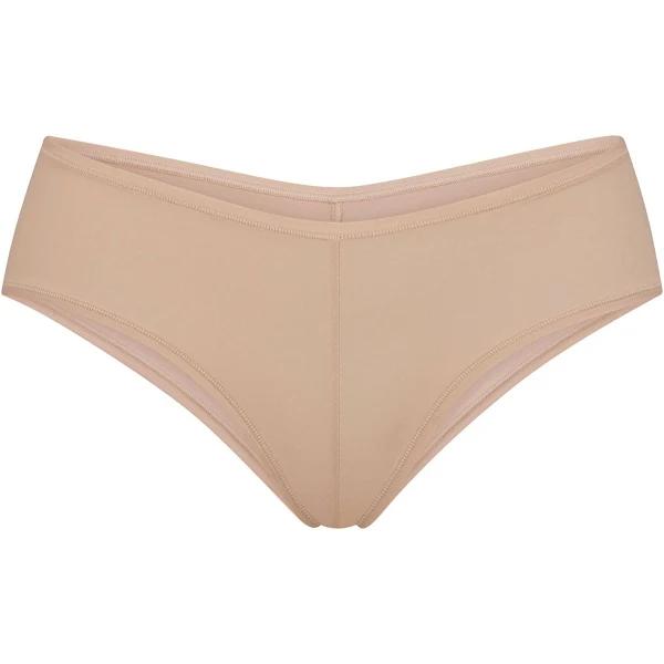 Naked Shine Thong | Clay