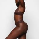 Naked Shine Thong | Cocoa