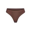 Naked Shine Thong | Cocoa