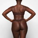 Naked Shine Thong | Cocoa